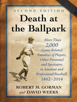 cover image of Death at the Ballpark